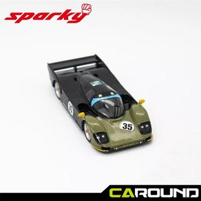 스파키 x 타이니 1:64 포르쉐 Dowe 962 Le mans Magny - Cous Test Hobby Foum 2009 No.25, 1개