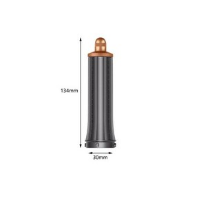 [다이슨 에어랩호환] 드라이기 배럴 에어랩 액세서리용 짧은 컬링 어댑터 다기능 자동 아이언 헤어 스타일링 도구 2 in 1, gold, 1개