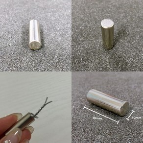 고네일 / 네일자석 초강력 원통형 네일마그네틱 고양이 하트 네일 10x30mm 1개(자석 단일상품)