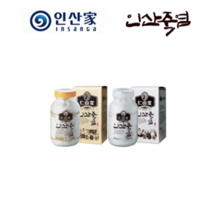 인산가 (주)인산가 정품 9회 인산죽염 고체(240g) & 분말(230g) 2개 묶음 세트[케이스 제공 없음]+홍삼크런치(49g), 2개 묶음 1세트, 470g, 1세트