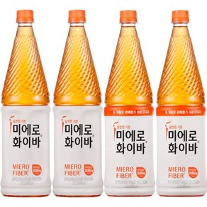 미에로 화이바 1.2L x 4페트(증정/일반)랜덤발송 식이섬유음료, 12개