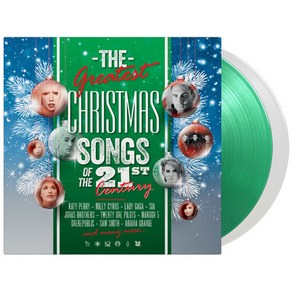 핫트랙스 VARIOUS - THE GREATEST CHRISTMAS SONGS OF THE 21ST CENTURY [180G GREEN & WHITE LP]