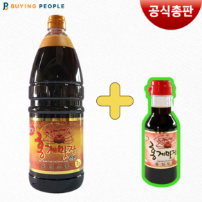 홍게맛간장 골드 1.8L 증정200ml W.A.T.B 편스토랑 맛간장 홍게간장, 1개