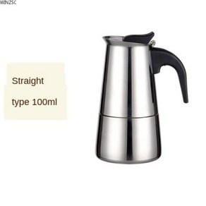 커피포트 스테인레스 스틸 모카 에스프레소 라떼 여과기 스토브 메이커 여과기 음료 도구 Cafetiere Latte WF1027