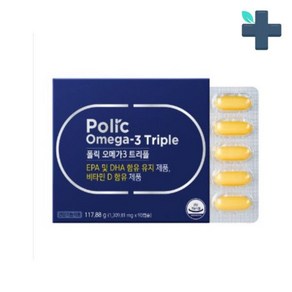 그린스토어 오메가3 폴릭 오메가 트리플 1309.81mg x 90캡슐, 1개