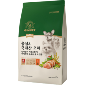 정관장지니펫 강아지 더홀리스틱 홍삼 앤 기능성 사료, 다이어트(체중감소), 5.2kg, 1개