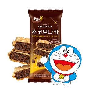 초코에몽 초코모나카 (냉동) 140ml 12개/초코칩이 박혀있는 진한 초코맛 모나카