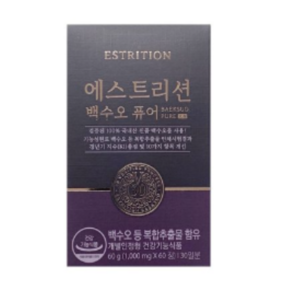 뉴오리진 에스트리션 백수오 퓨어 1000mg x 60정, 1개