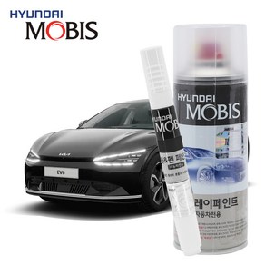 엑스핏 기아 EV6 전용 순정 카페인트 붓펜 스프레이, 1개