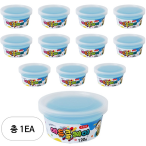 에듀클레이 12p, 연한하늘, 120g, 1세트