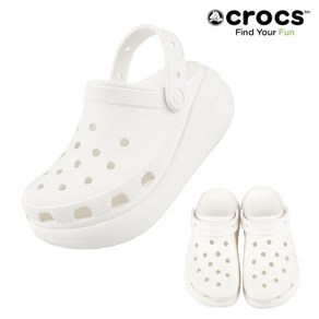 [크록스] CROCS 남여공용 클래식 크러쉬 클로그 207521-100 화이트