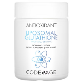 코드에이지 글루타치온 1000 리포조말 글루타티온 Codeage Glutathione, 1개, 60정