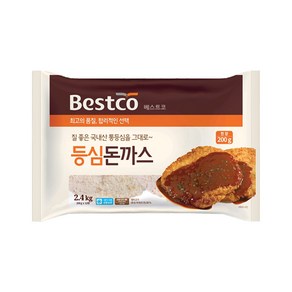 베스트코 등심돈까스 2.4kg, 1개