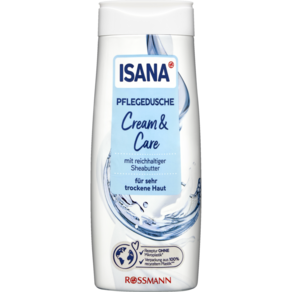 독일 로스만 ISANA 이사나 프레게 샤워 크림 & 케어 300ml, 1개