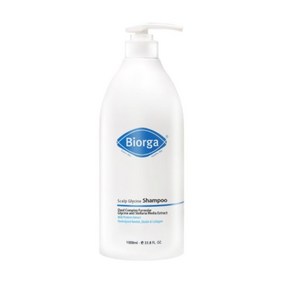 바이오가 두피 글라이신 샴푸 1000ml 온가족 출산선물 단백질 미산성 샴푸, 1L, 1개