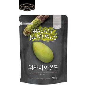 리치팜너트 와사비아몬드300g, 300g, 1개