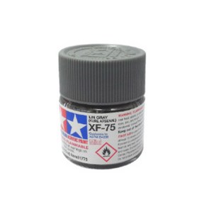 (81775) 타미야 아크릴 도료 XF-75 IJN 그레이(구레아스날) 무광 10ml, 1개