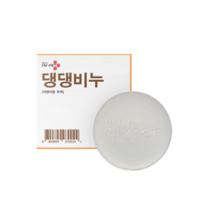 헬로마이펫 강아지 비누 천연 수제비누 댕댕비누 투명 100g, 1개