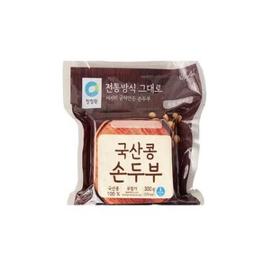 종가집 고소한 국산콩 손두부 300G 1개 (신선식품)