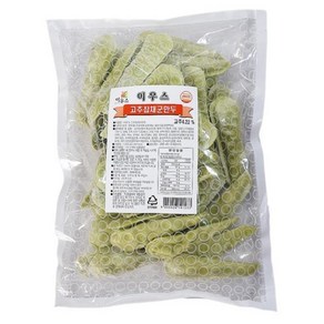 이우스 고추잡채군만두, 1.5kg, 2개