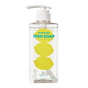 노라 퓨어앤라이프 친환경주방세제 젖병 과일 채소, 1개, 500ml
