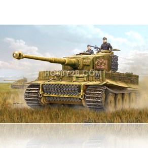 HBB82601/1/16 Pz.Kpfw. VI Tiger I (중기형 사양) 탱크 프라모델 조립 모형 밀리터리