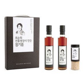 도토로_식품 최순희 전통명장이 만든 참기름 통깨 선물세트, [단일상품]