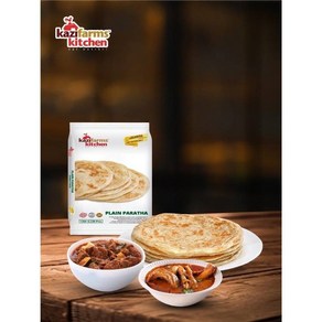 KaziFarms Kitchen Original Style Plain Paratha 카지팜스 키친 부드럽고 바삭한 플레인 파라타