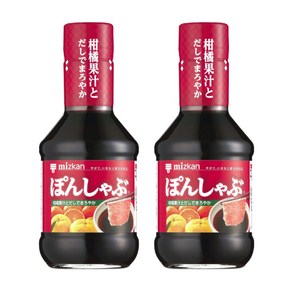 미쯔칸 폰샤브 소스, 250ml, 2개