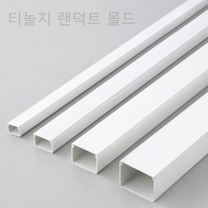 [티테크놀로지] PVC 랜덕트 40mm X 30mm 1호 [백색/1개], 1개