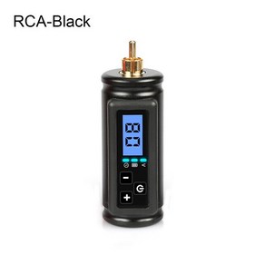 전문 무선 배터리 RCA 및 DC 인터페이스 로타리 문신 기계 펜 1500 MAH 작업 10 시간 LCD 화면