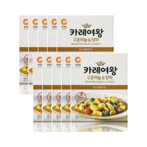 카레여왕 구운마늘 & 양파, 160g, 10개