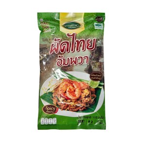 태국 Yoksiam 팟타이 스파이시 쌀국수 밀키트 115g / PAD THAI SPICY RICE NOODLE MEAL KIT, 1개