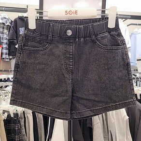 [소이] NC인천점 #25년 여름신상# 기획 50%세일 ** 3.5부 블랙진