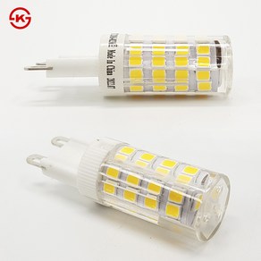 LED G9 램프 2.6W 핀램프 핀전구 핀조명 핀할로겐램프, 주백색(아이보리빛), 1개