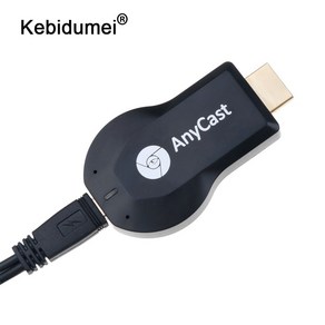 Anycast M2 Cast Miacast 1080P 캐스트 AiPlay USB TV 스틱 Wifi 디스플레이 수신기 동글 자동차 용, 1개