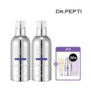 [제이앤코슈] 닥터펩티 펩타이드 볼륨에센스 2.0 100ml 2개(+파우치20매), 2개