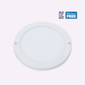 YM 여명 LED 6인치 엣지 원형 무타공 15W 주광색 직부 플리커프리, 1개