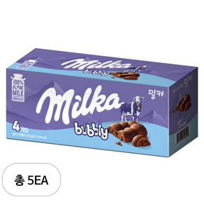 밀카 버블리, 400g, 5개