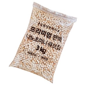 친환경편백아트 프리미엄 편백 나노초미니 큐브칩 3kg, 1개