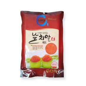 해물총각 대용량 프리미엄 날치알(골드 레드) 800g, 1개