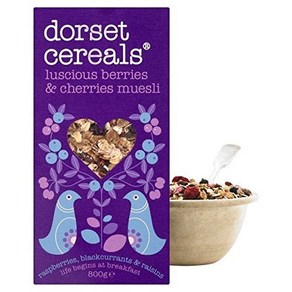 Doset Ceeals Beies & Cheies Muesli 800g Doset 시리얼 베리 앤 체리 뮤즐리 800g, 1개