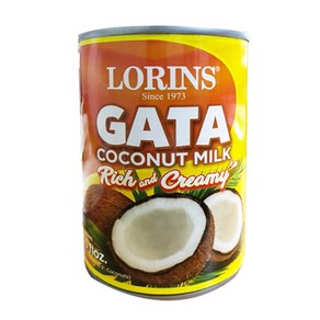 Loins Gata Coconut Milk 로린스 가타 코코넛 밀크, 1개, 400ml