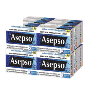 Asepso 아셉소 항균 비누 스포츠 70g X 12개, 80g