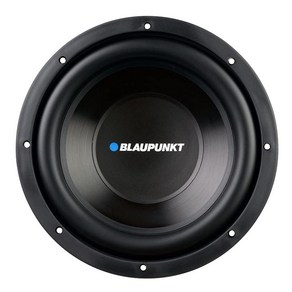 BLAUPUNKT 10인치 싱글 보이스 코일 서브우퍼 600W 파워 (GBW101) 1-PC 전용 블랙