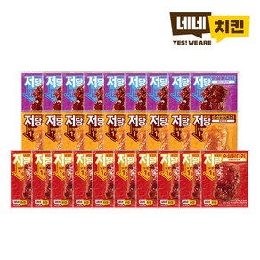 네네치킨 네꼬닭 저당 순살닭다리 혼합구성, 28개, 100g