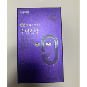 정관장 알파프로젝트 수면건강 700mg 30정, 1개