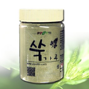 뿌띠 국산 쑥가루- 곡물팩 한방팩, 100g, 1개