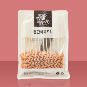 빨간 오뎅 꼬치 어묵 434g 매운 (소스 포함), 1개