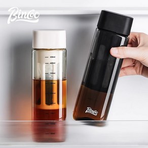 FREEIN 가정용 커피 콜드브루 포트 과일 티 포트 콜드브루 병 커피 메이커 480ml, Titan흰색, 1개